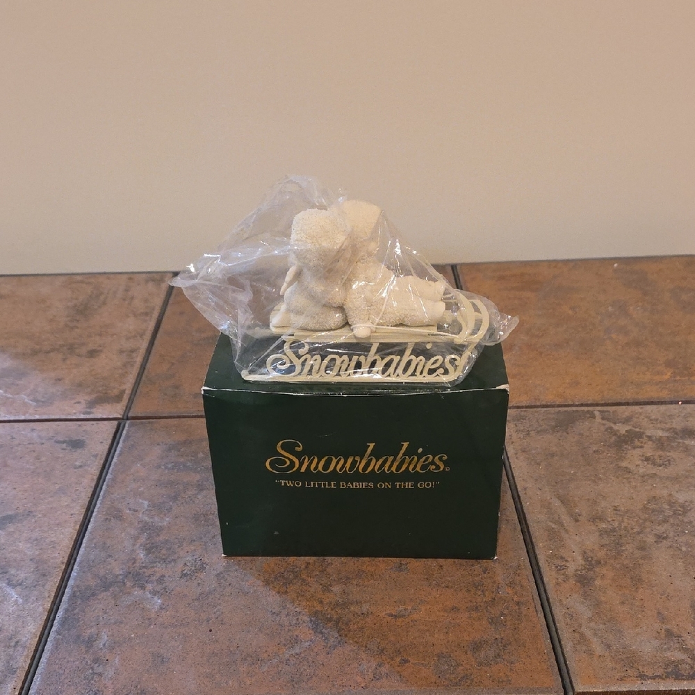 Snowbabies"Two Little Babies On The Go"